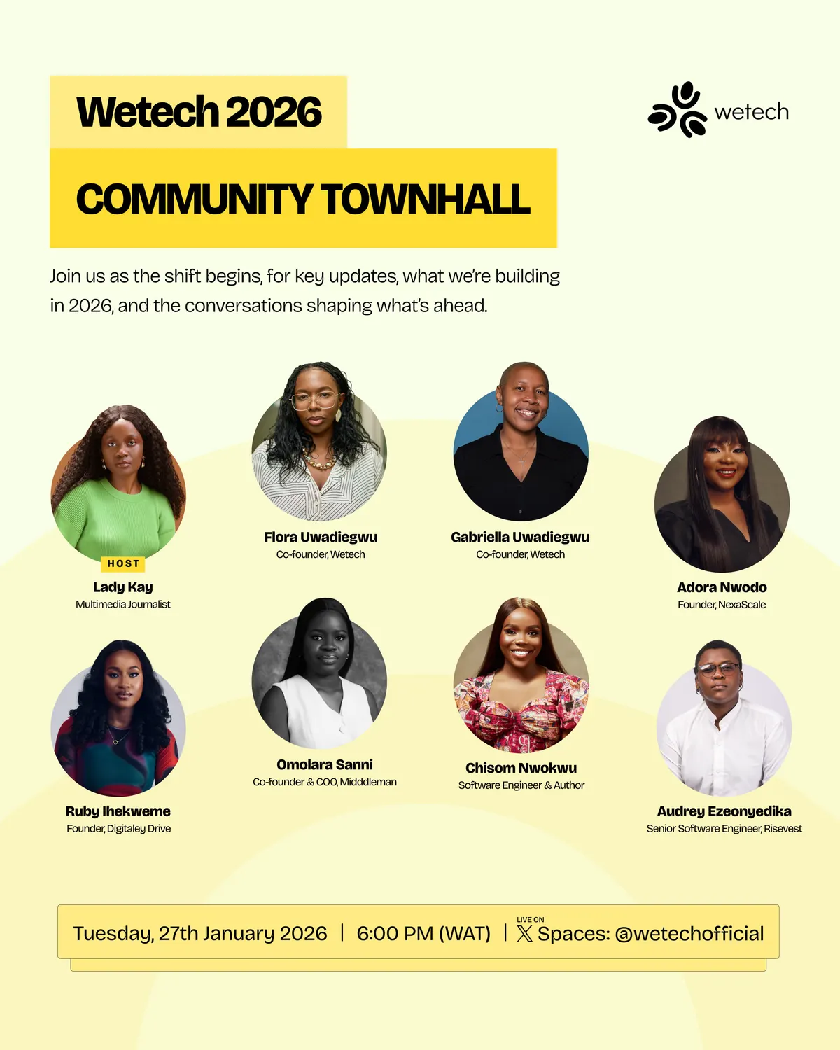 Community townhall.