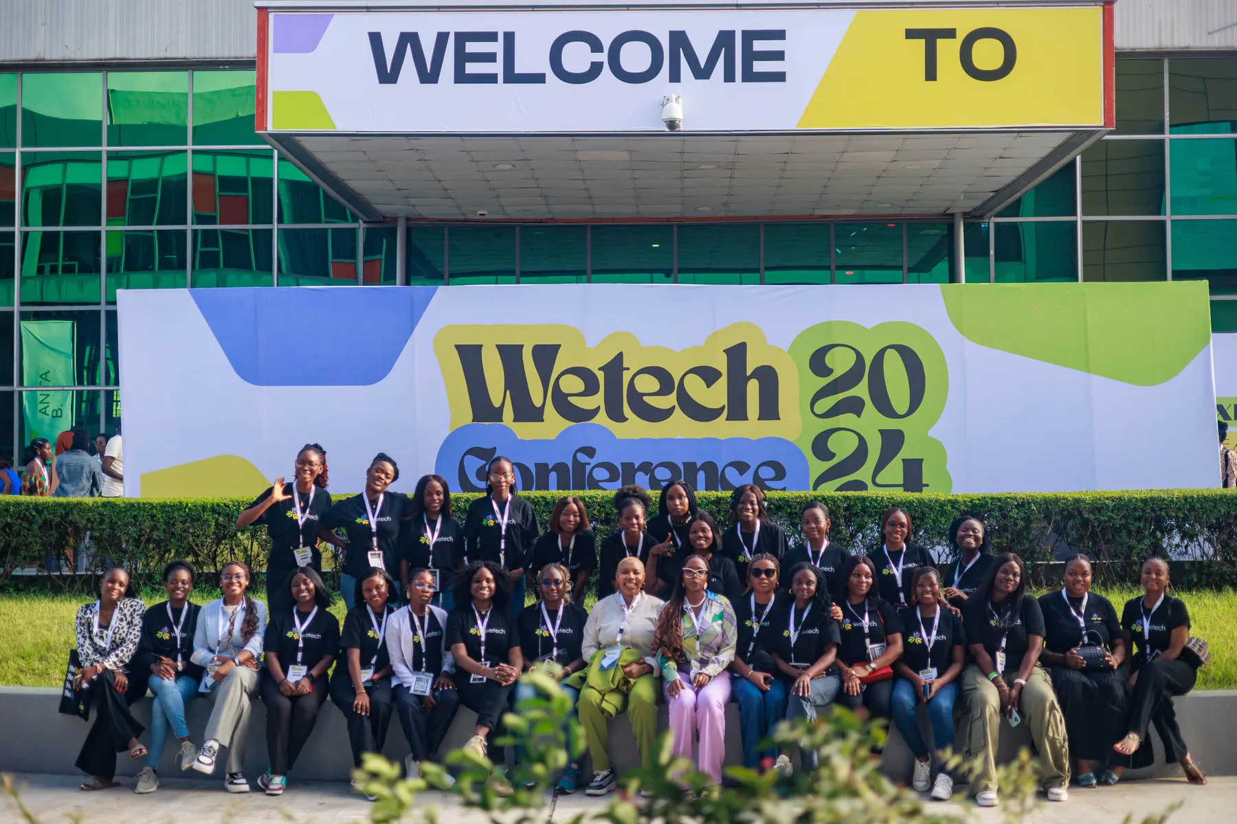 Wetech Conference — Environmental branding · Signage · Stage