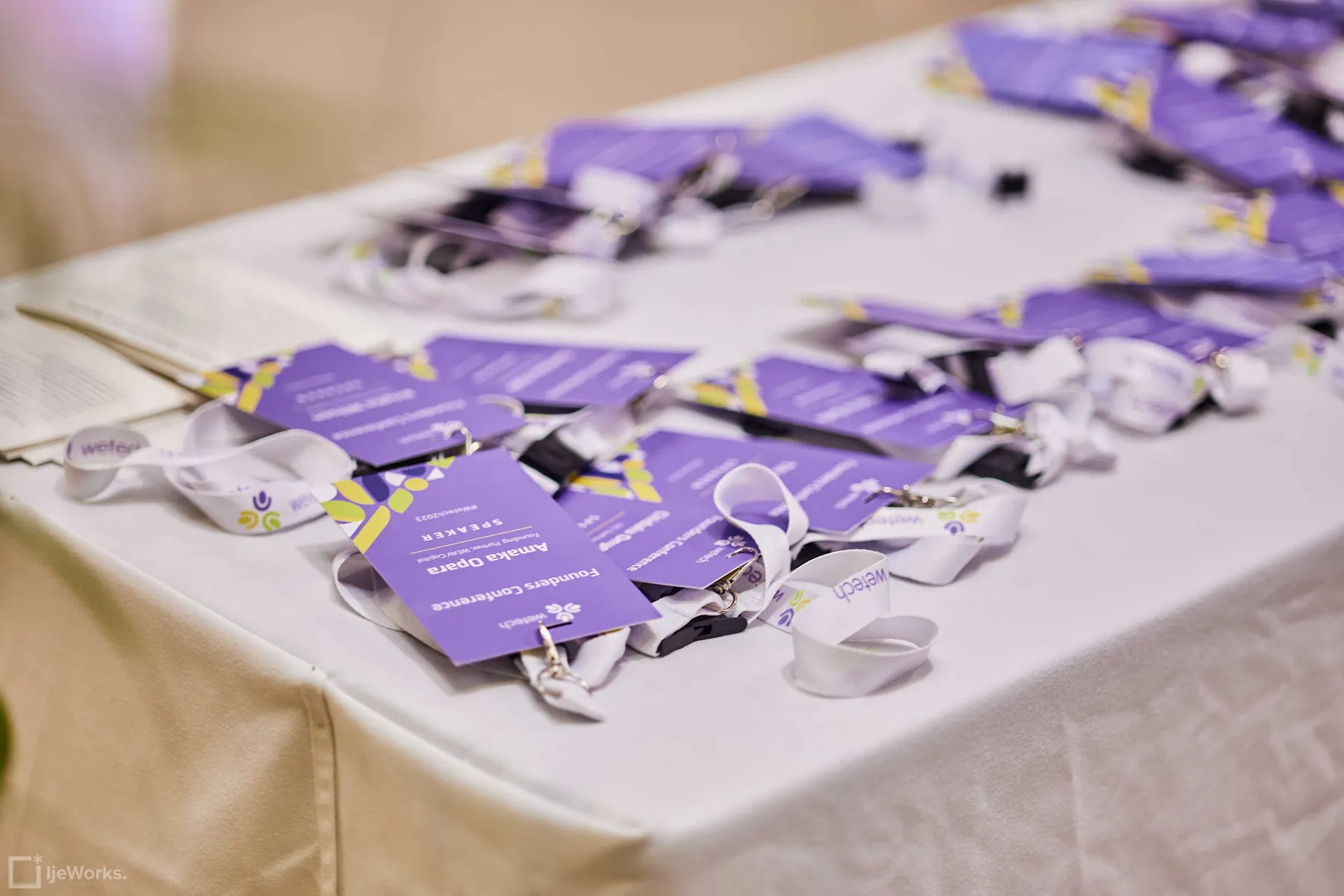 Lanyards and medals — the smallest surface in the system.